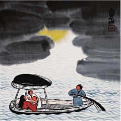 Dansvotrecoeur采集到色彩水墨
