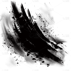 中半4007采集到素材_墨迹