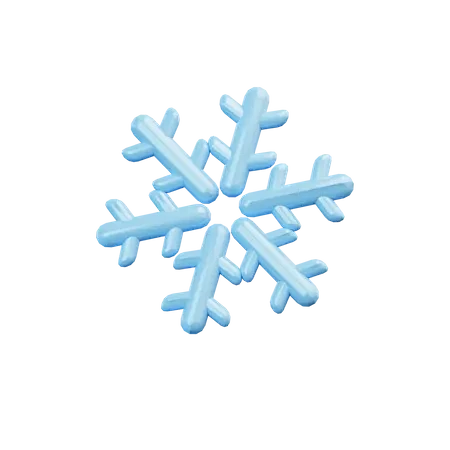 Snowflake 3D Illustr...