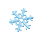 Snowflake 3D Illustration