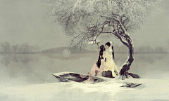 堇墨·浮华采集到插画