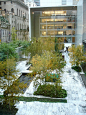 The Abby Aldrich Rockefeller Sculpture Garden at the Museum of Modern Art in New York - design by Philip Johnson