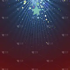 聚光灯抽象背景矢量插图