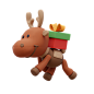 Reindeer 3D Illustration