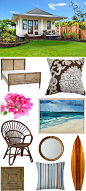 CHIC COASTAL LIVING: Beach House: Get The Look