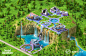 In Seventh Heaven, SunStrike Studios : Here is In Seventh Heaven, an unusual Megapolis location by our studio artists.