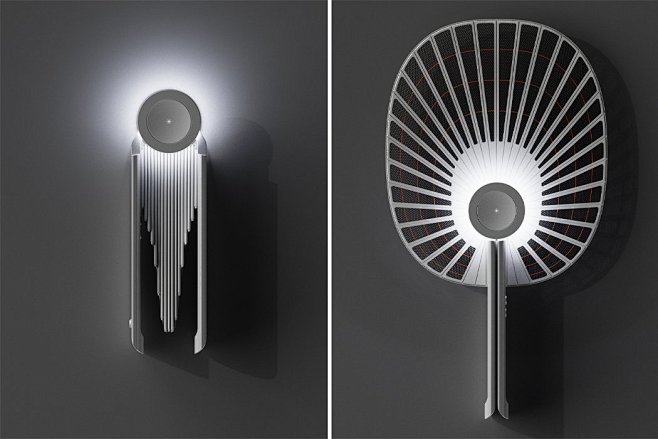 This folding electri...