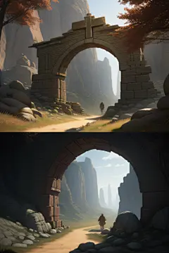神秘入口跨越维度的神奇大门
