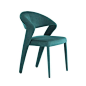 Lennox Dining Chair Green-Set Of Two