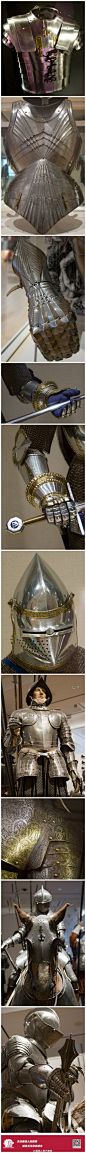 Random Acts 团队在利兹Royal Armouries博物馆拍摄的一组金属铠甲图片，漂亮的金属光泽：http://t.cn/8FxDSBp@北坤人素材
