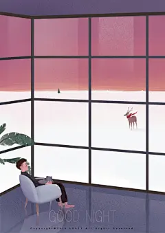 孤单星球lost7背景图治愈系壁纸晚安温馨插画绘本高清素材 高清 设计图片 免费下载 页面网页 平面电商 创意素材