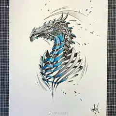 来自画师jayn_one笔下的创意动物插画 （转）via @板绘插画教程 ​ ​​​​