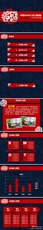 具有中国传统韵味的云纹系列PPT模板
