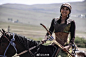 2018年第三届世界游牧民运动会——女子骑射部分选手 ​​​​