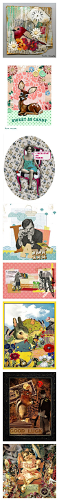 [] 壹间studio国外复古拼贴⑥ - 拼贴艺术是什麼? What's Collage?　　据说立体派拼贴 (Collage) 的灵感来自毕卡索和布拉克看到巴黎http://t.cn/zWyqvJU来自:新浪微博
