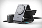Anker’s new 3-in-1 wireless charger is a useful desk accessory for Apple fans - Yanko Design : Anker earlier released its 3-in-1 Cube wireless charger for the Apple ecosystem and now they’ve dropped another version. Dubbed the 737 MagGo Charger, the acces