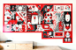 Wall paintings for LXU Studio : Wall paintings for LXU Studio.It takes 4 weeks.