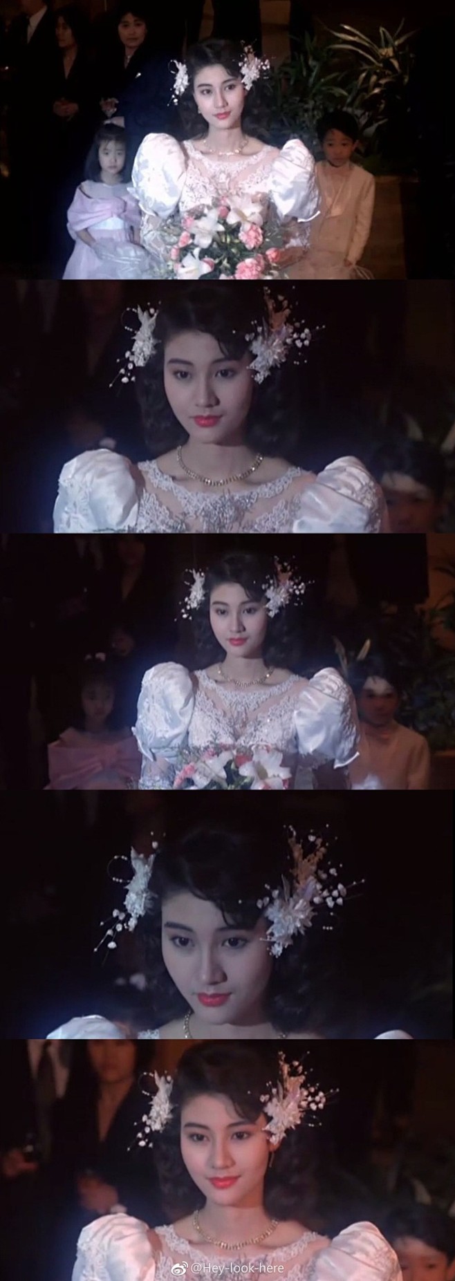 李嘉欣婚纱照
