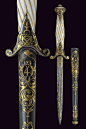 A beautiful small dagger                           		   			                              			category:  			   			A Selection of Fine Arms I  			                			  			provenance:  			   			Russia  			                			  			dating:  			   			  			mid-19th