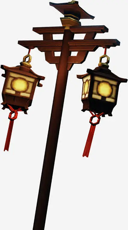 灯高清素材 中式 古代 手绘 路灯 免抠png 设计图片 免费下载-花瓣网