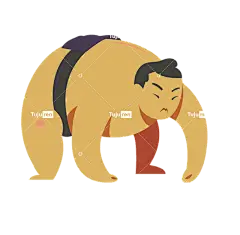 相扑运动png免抠图片素材