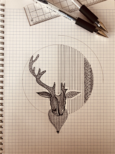 灵感之源禅绕画欣赏