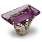翌楝Shanky#紫水晶珠宝系列# H. Stern 紫水晶戒指