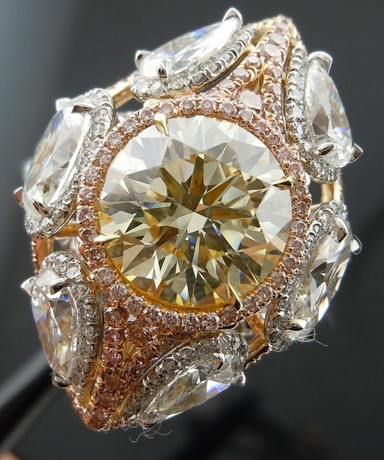 Halo Diamond Ring | ...