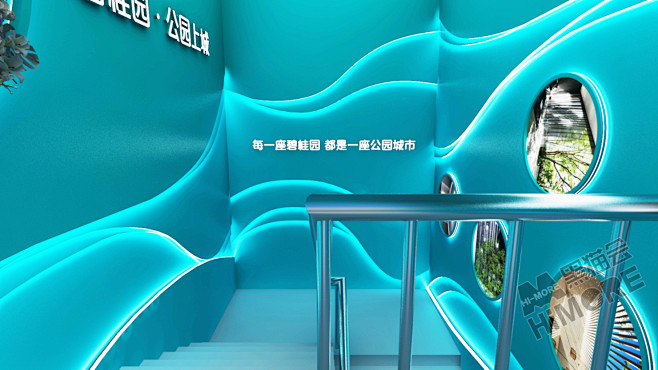 碧桂园看房通道设计-展厅_方案通