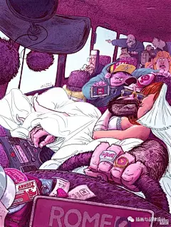 I&amp;B插画丨如此细腻的板绘画风，却蕴含了最讽刺的含义