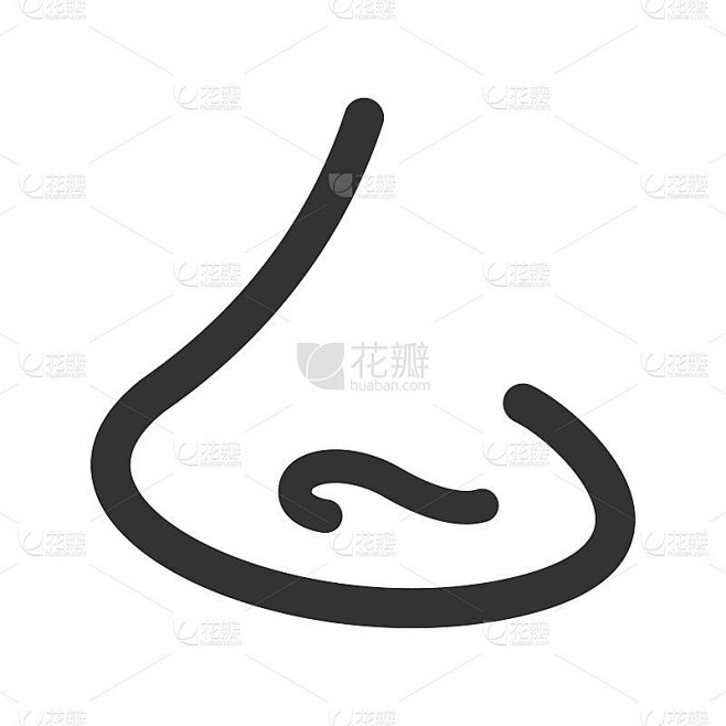 人类的鼻子图标