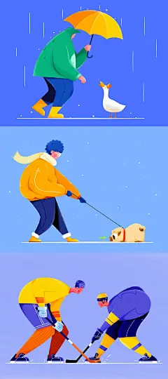 #优设琅琊榜# 比画画更幸福的，是和心爱的人一起画画

@Uran_Arts 是一对情侣插画师，尤其擅长扁平风插画，服务过腾讯、华为、Twitter等多个大厂。

作为自由职业者，他们的生活除了撸猫、喝茶、画画，还要频繁与客户沟通、多线管理任务、经营个人品牌，熬夜工作在所难免。尽管如此，他们依然热爱 ​​​​...展开全文c
