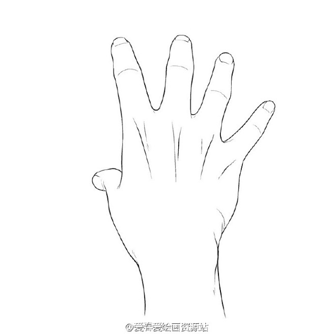 手的各种角度姿势之抓mm上