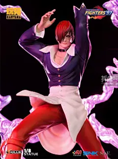 玩拓 《SNK-拳皇97》THE KING OF FIGHTERS 八神庵1:8雕像 | 拆盒网