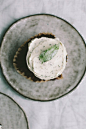 Chocolate Cupcake with Fresh Mint Buttercream // Not Without Salt