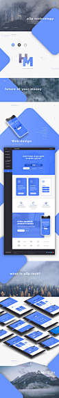 HMoney - Design Concept : Development for a financial startup. Creation of a website and design concept. Human Money is a new generation company that allows you to earn and invest in the most popular p2p systems.Разработка для финансового стартапа. Создан