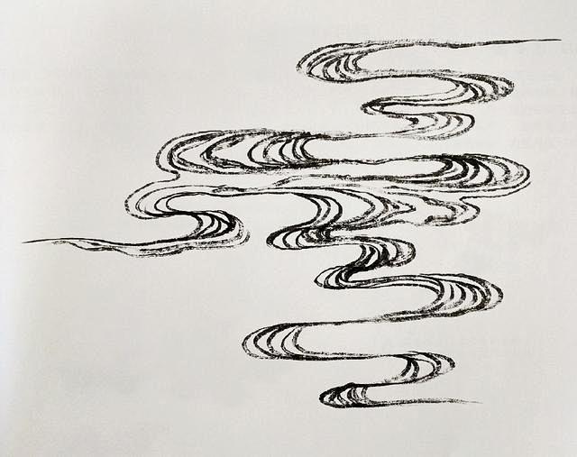 国画基础学习：云的画法“勾云法”和“染云法”