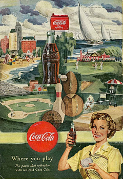 薄荷味的夏天采集到Coca-Cola
