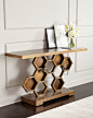 John-Richard Collection Bumble Bee Console Table