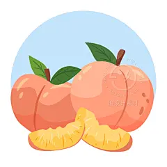 手绘水果草莓香蕉橙子柠檬芒果桃子包装插画海报ai矢量设计素材-淘宝网