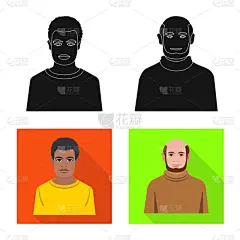 发型,职业,分离着色,毛衣,男人,肖像,图像,络腮胡子,收集,设计