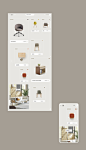 art direction  e-commerce furniture interactive design UI UI/UX ux Web Web Design  Website