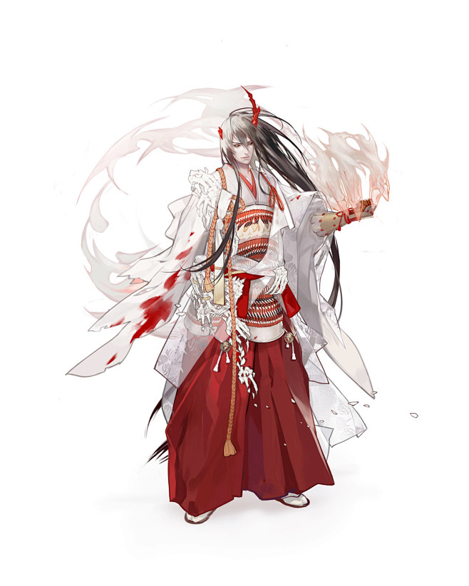 茨木罗生_浮川__插画师作品_涂鸦王国g...