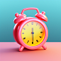meirenshiyong_a_clock_cute_game_icon_3D_render_solid_color_back_a25ac105-7fe4-40ac-a4d7-7fcabe772544