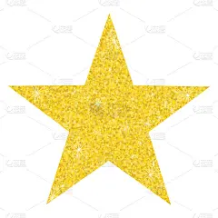 向量豪华金星。餐厅、精品店、咖啡厅、珠宝、时尚、派对等广告海报元素。