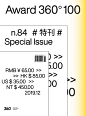 《Design 360°》杂志封面设计