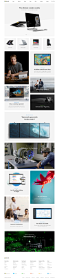 Microsoft hoem page