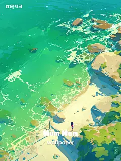 原创电脑平板手机高清壁纸 |海滩 - 小红书