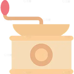 Coffee MillCooking Time ! This set related kitchen suitable for use in website, mobile app, web application, or wireframe creation.