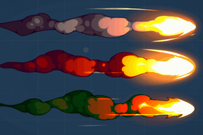 METEOR 2D VFX